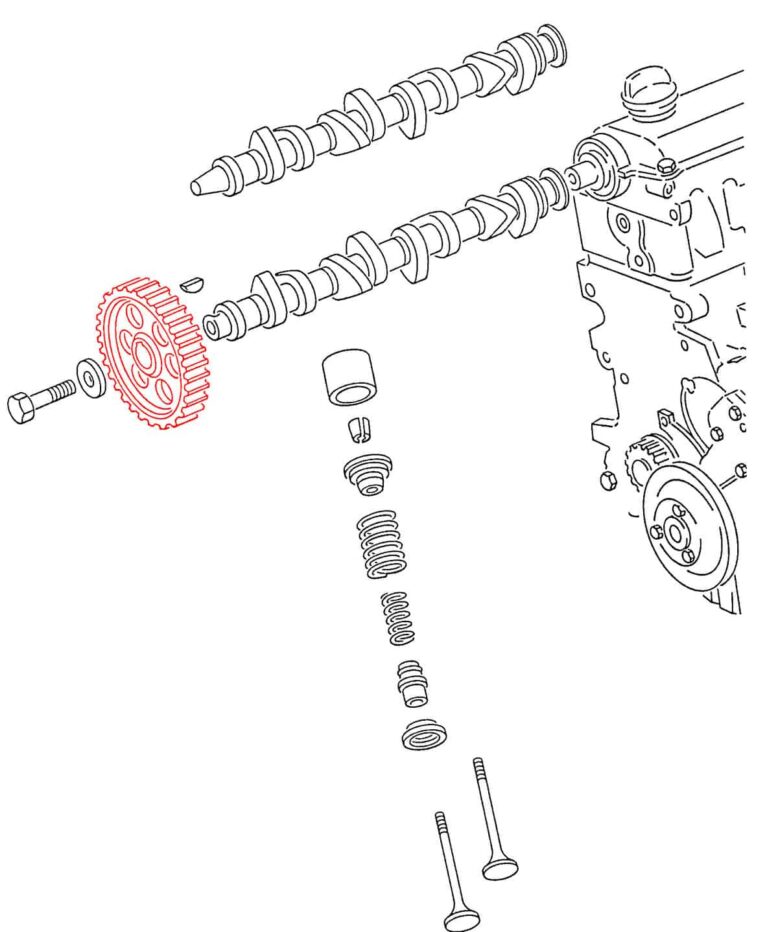 Camshaft Timing Gear, ALH Cascade German Parts