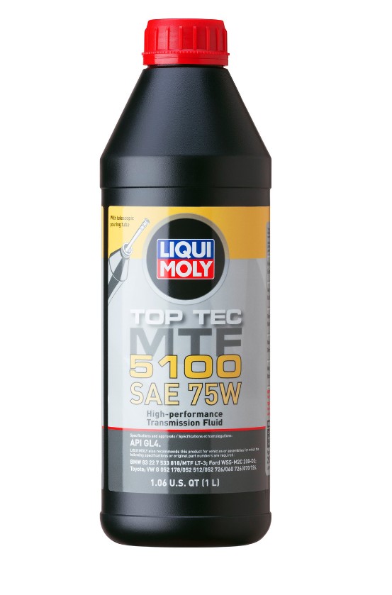 Gear Oil, Liqui Moly SAE 75W GL4 Cascade German Parts