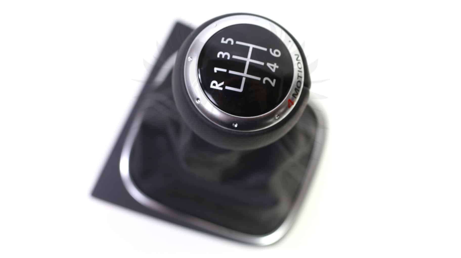 Shift Knob, Mk5 Black 6Speed 4Motion Cascade German Parts