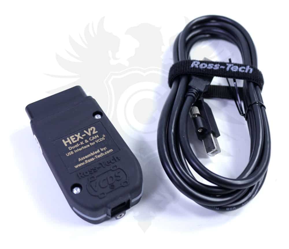 VCDS HEX-V2 V2023.11 VAG COM 23.11 VCDS HEX V2 Intelligent Dual-K & CAN USB  Interface