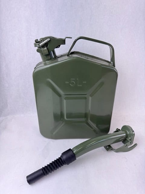 Metal Jerry Can, 5L NATO – Cascade German Parts